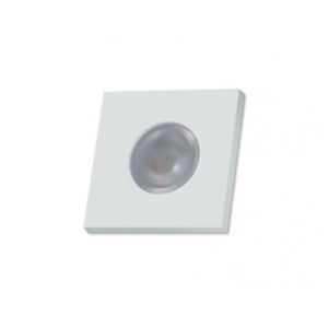 BPM Dekorativní LED svítidlo Adima hranaté matná bílá 3W 3000K 130lm 8103